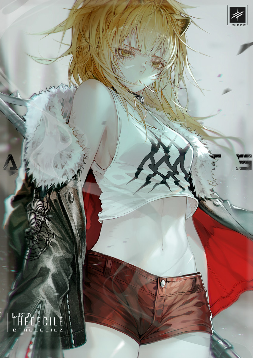 siege (arknights) drawn by the_cecile