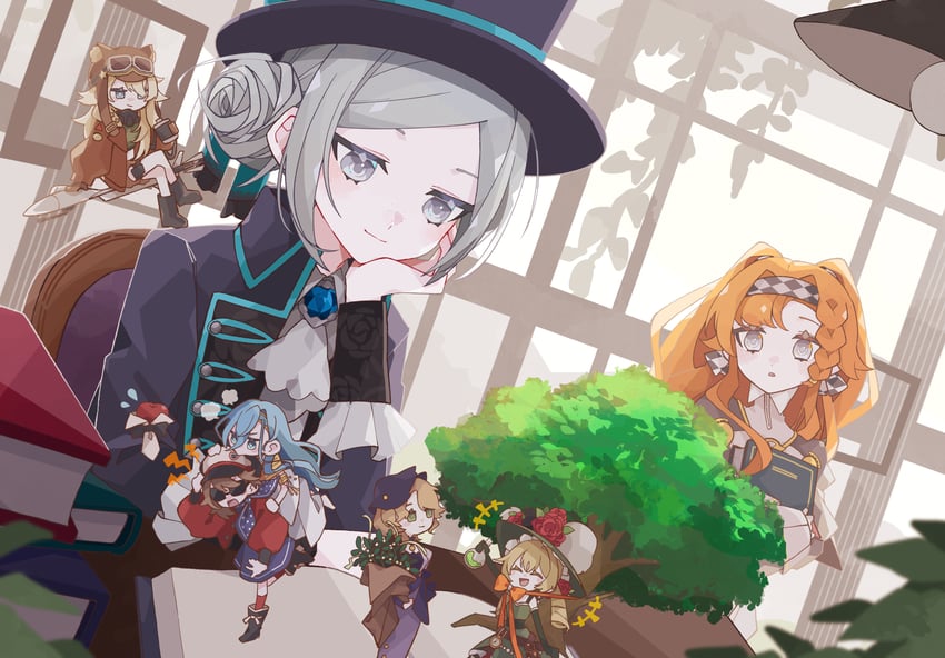 vertin, sonetto, 37, regulus, apple, and 3 more (reverse:1999) drawn by o_mgr6