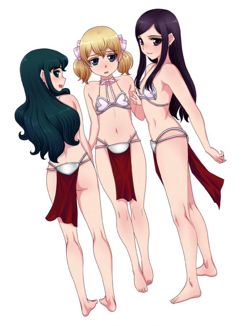 shurutsu ken'ichi, neuschwanstein sakurako, hanyuu gentarou, and fukano toshio (brocken blood) drawn by matoyama