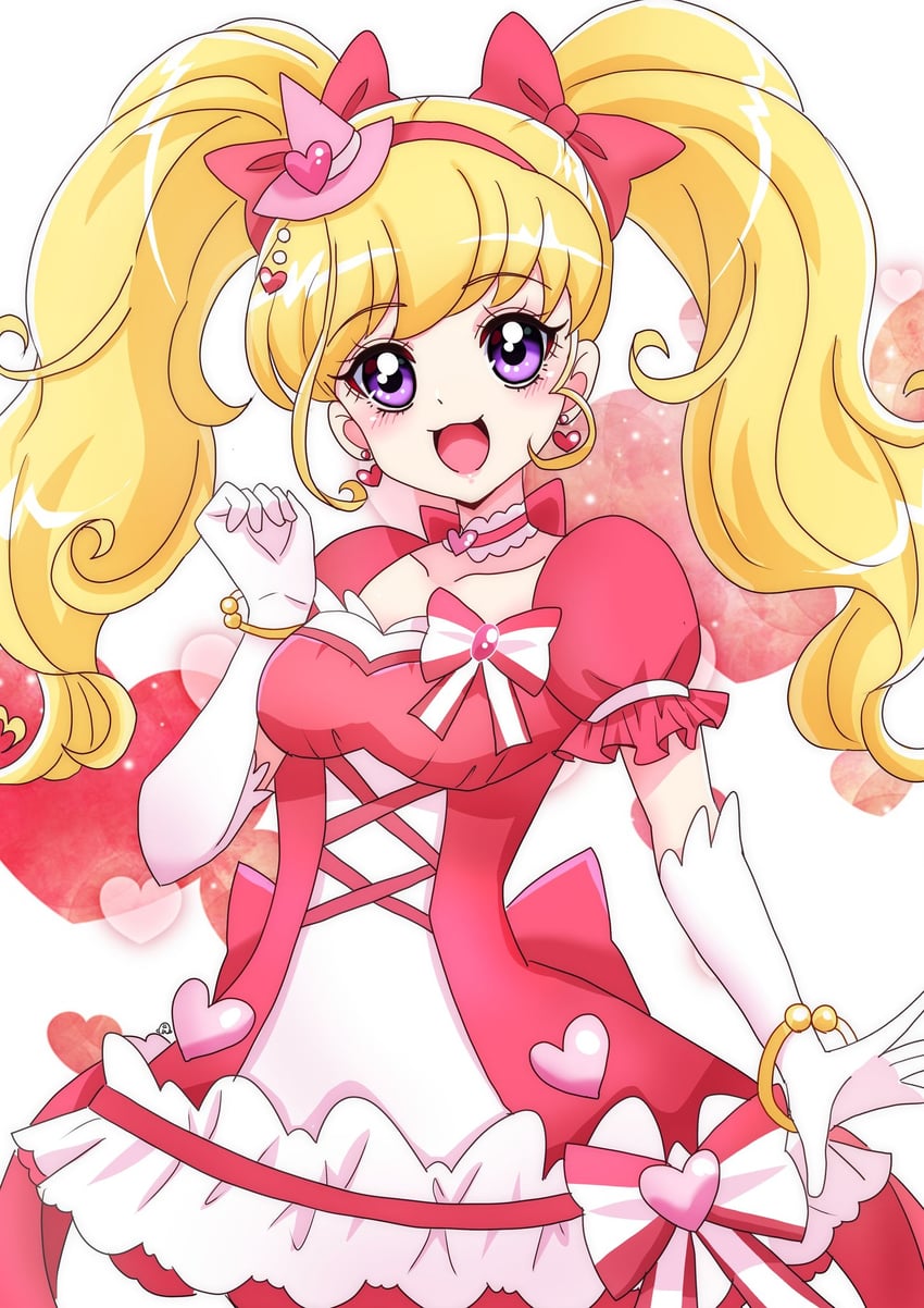 asahina mirai and cure miracle (precure and 1 more) drawn by momotarouooi