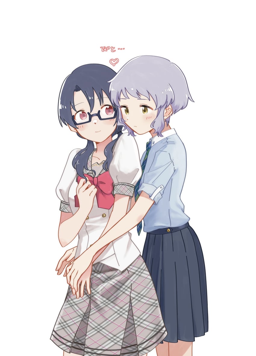 makabe mizuki and takayama sayoko (idolmaster and 1 more) drawn by iori_(mu_tairiku_iori)