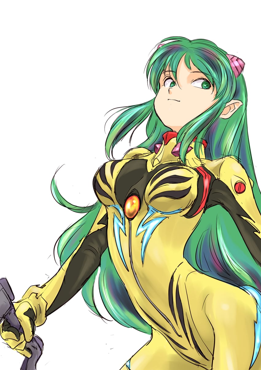 lum (neon genesis evangelion and 1 more) drawn by yunarisa_haruka