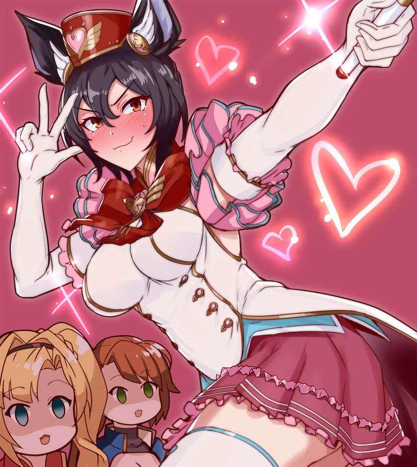 zeta, beatrix, and ilsa (granblue fantasy) drawn by miga_(migao)