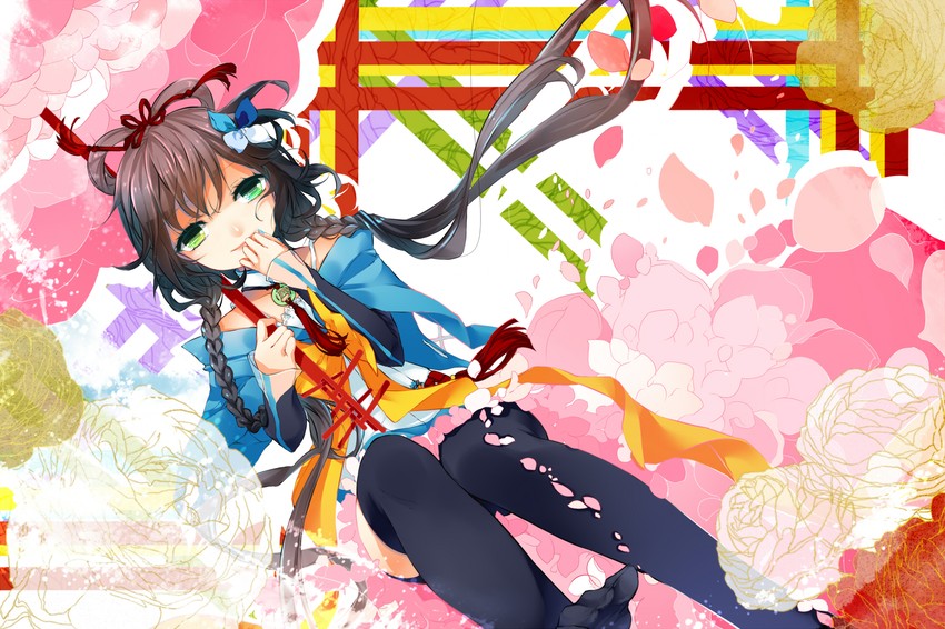 luo tianyi (vocaloid and 1 more) drawn by strib_und_werde