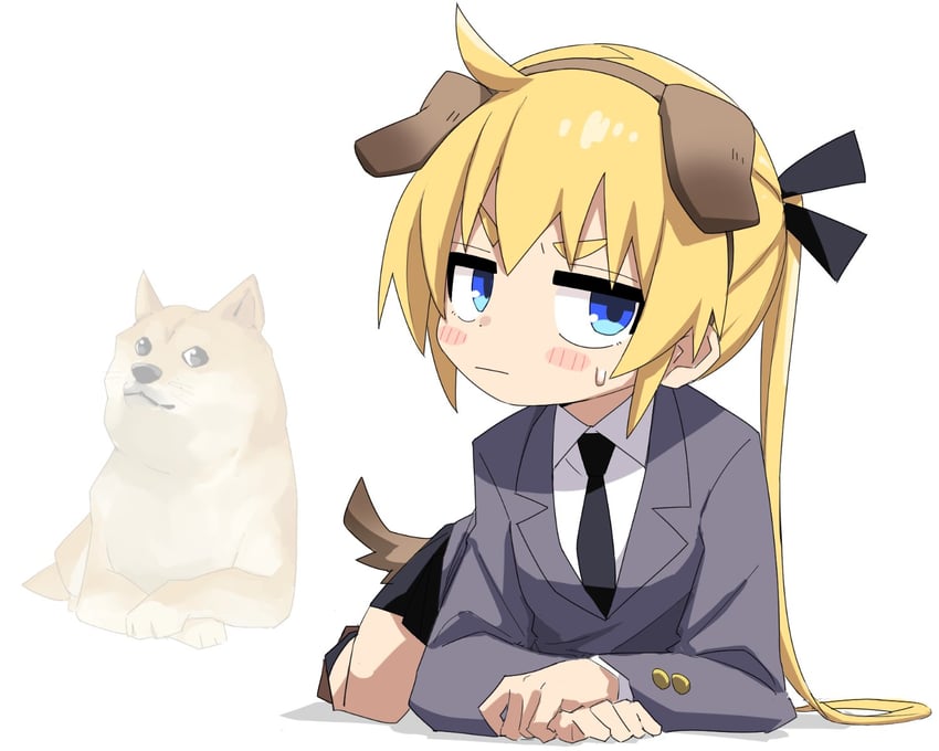 sonya, doge, and kabosu (real life and 1 more) drawn by yachima_tana