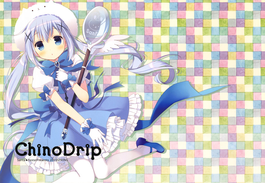 kafuu chino (gochuumon wa usagi desu ka?) drawn by santa_matsuri