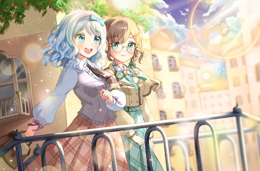 wakamiya eve and yamato maya (bang dream!) drawn by bandori_shian