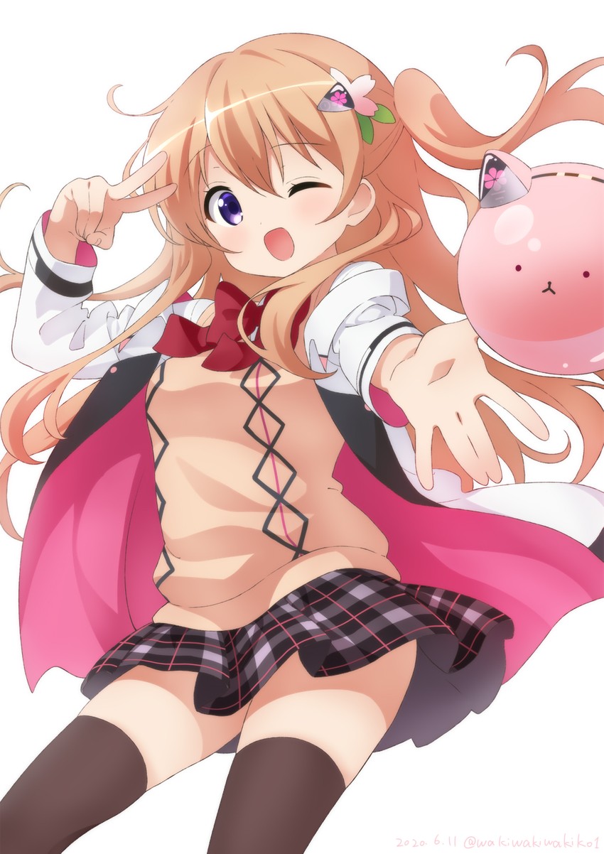 hoto cocoa (gochuumon wa usagi desu ka? and 1 more) drawn by neki_(wakiko)