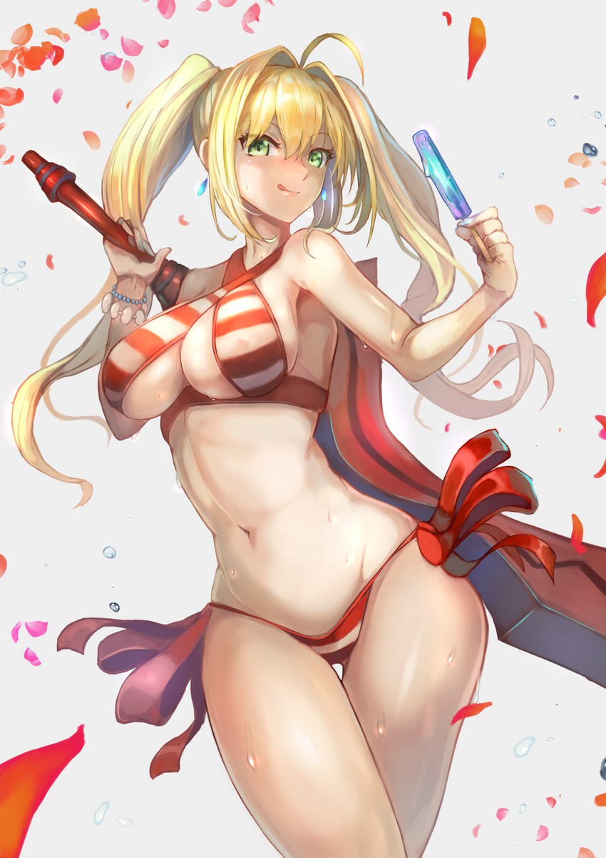 nero claudius (fate and 1 more) drawn by ohako_(ohako1818)