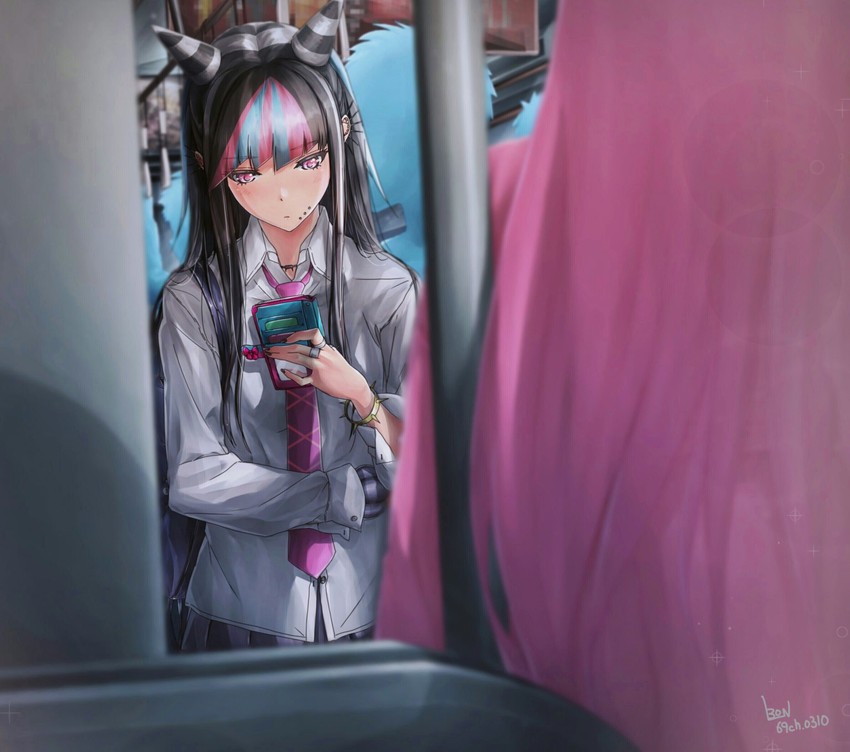 mioda ibuki (danganronpa and 1 more) drawn by mioda_69ch