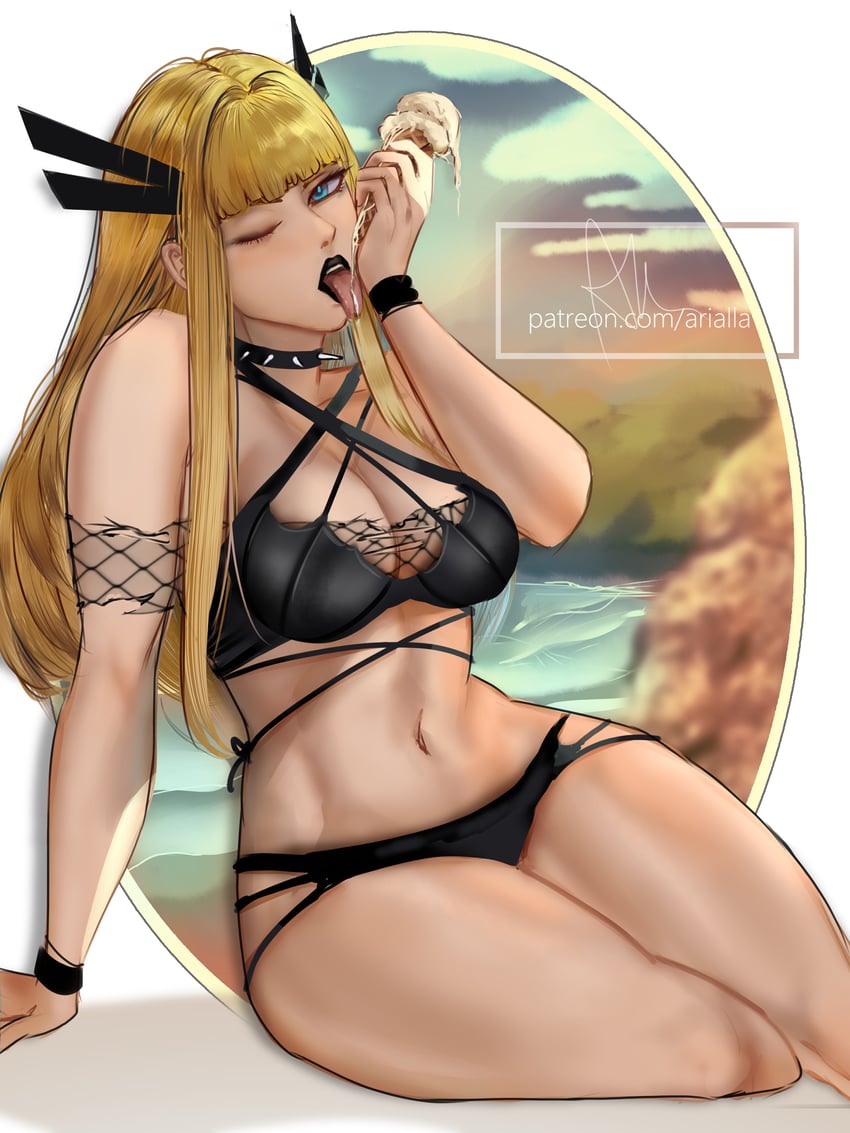 magik (marvel and 3 more) drawn by arialla_draws