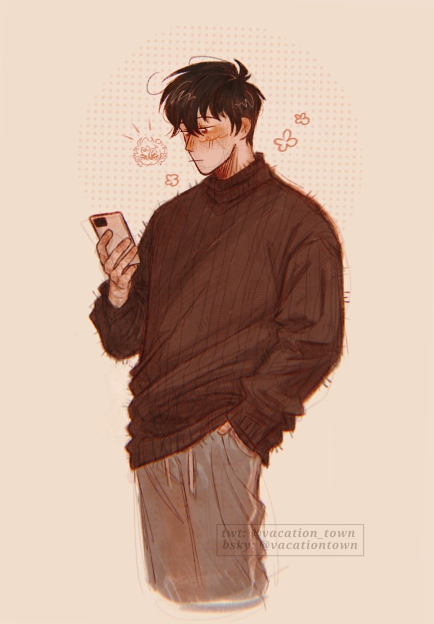 kim dokja (omniscient reader's viewpoint) drawn by vacation_town