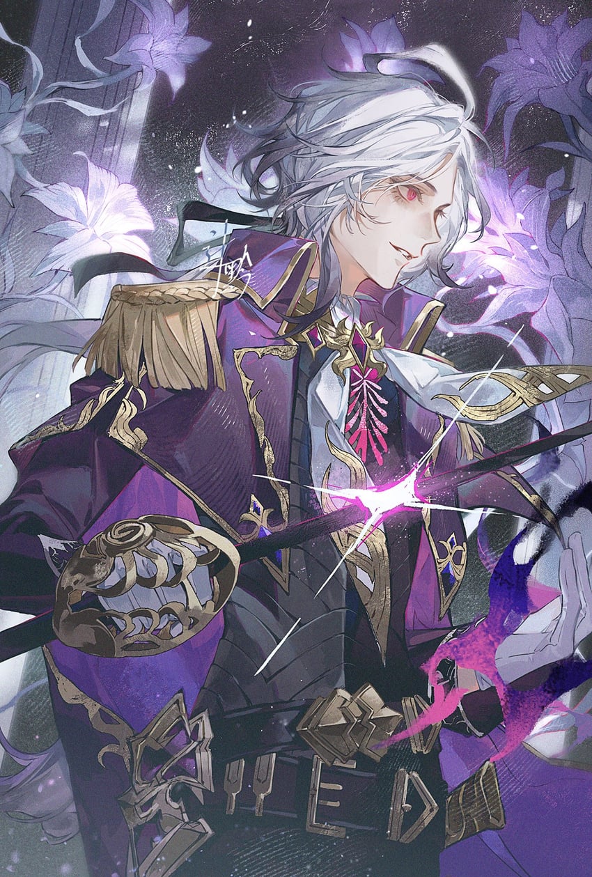 edmond dantes and the count of monte cristo (fate and 1 more) drawn by sqloveraven