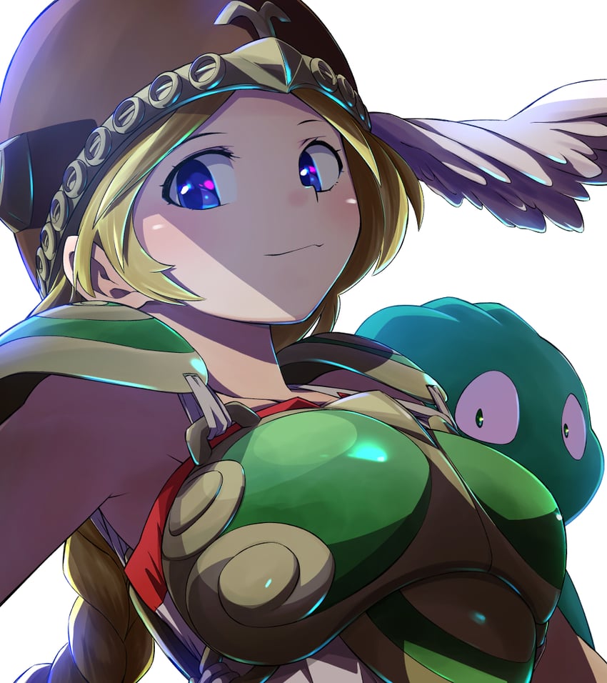 valkyrie and krino sandra (valkyrie no densetsu) drawn by ko_akuman