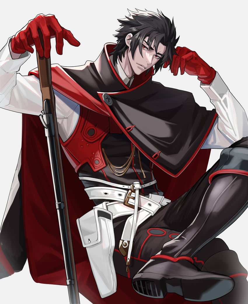 hijikata toshizou (fate and 1 more) drawn by haruakira