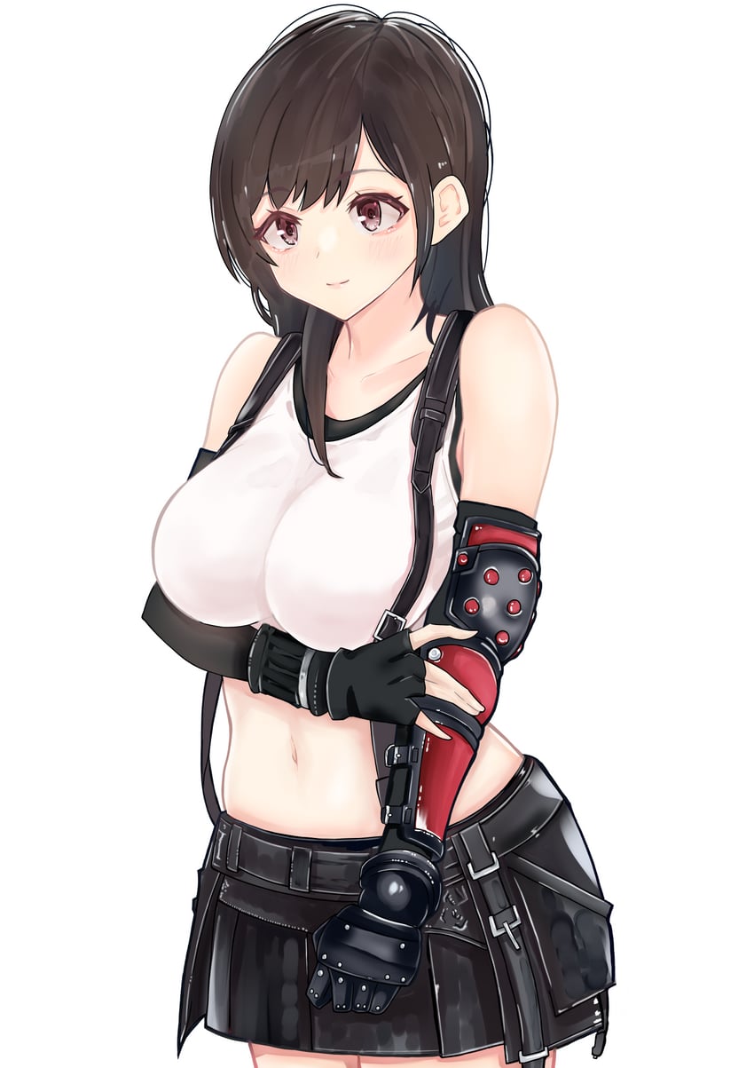 tifa lockhart (final fantasy and 1 more) drawn by nobita_(nbnobita)