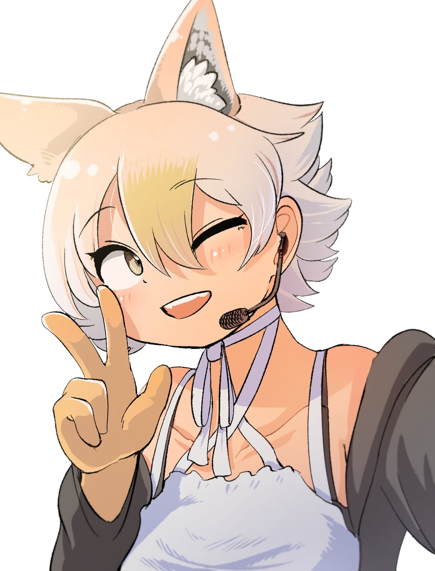 coyote (kemono friends and 1 more) drawn by mcgunngu