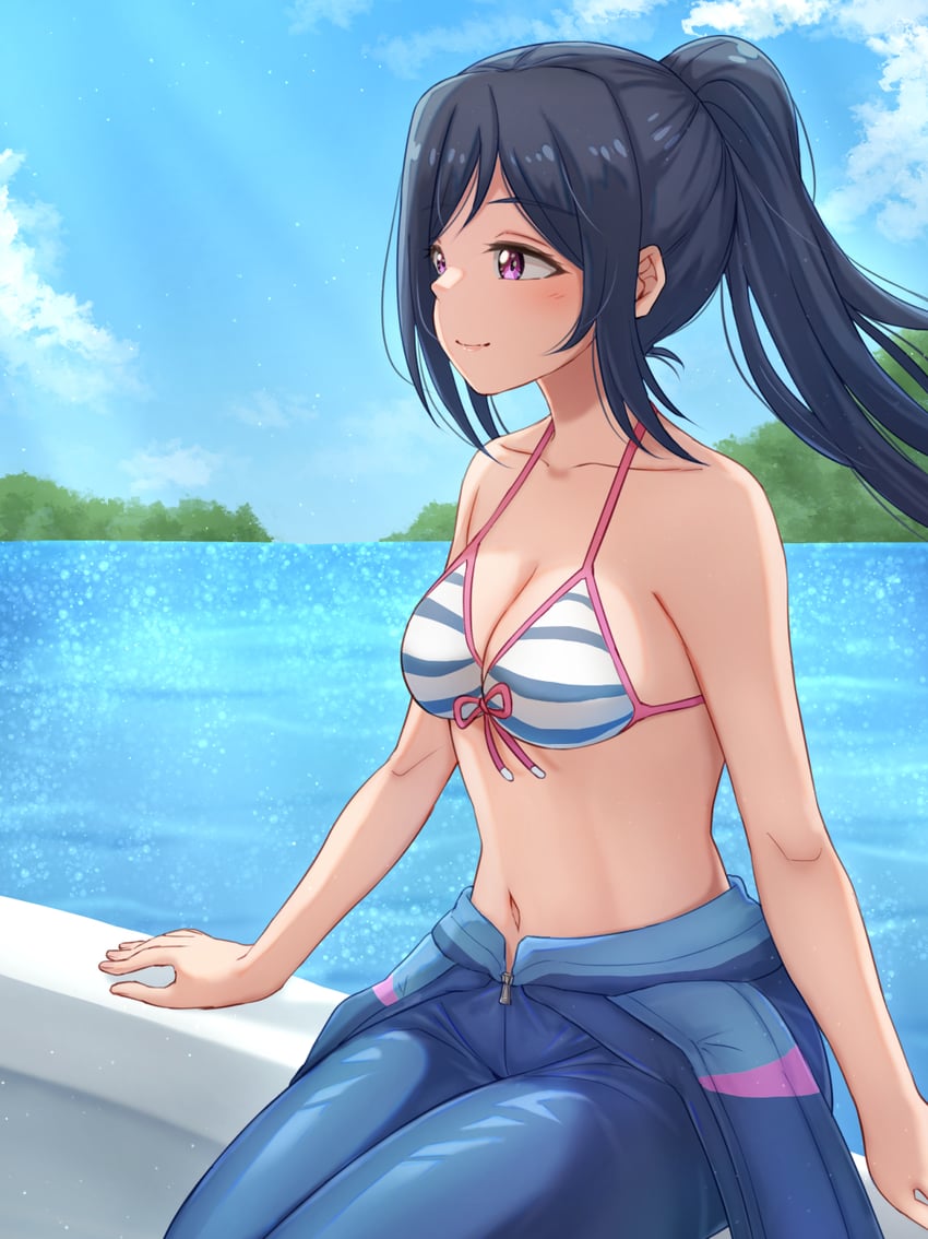 matsuura kanan (love live! and 1 more) drawn by morita49c
