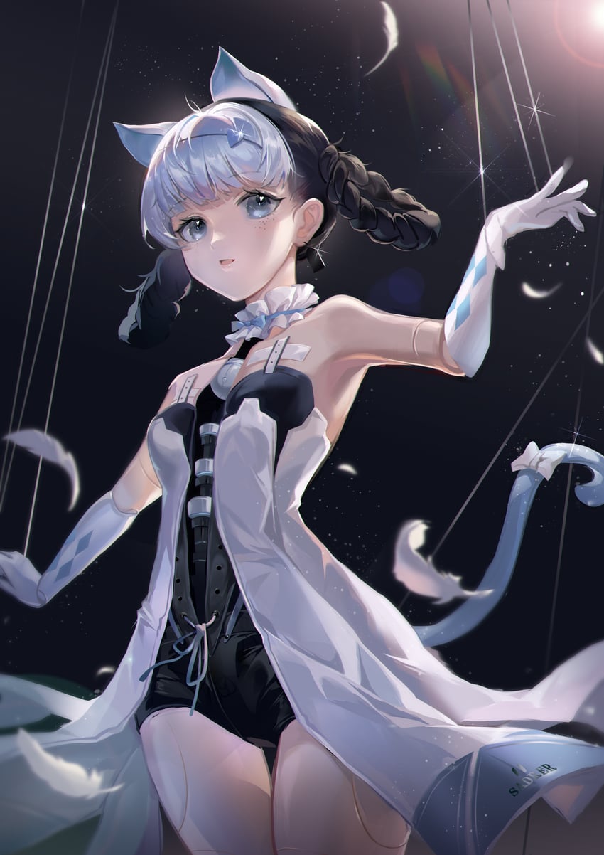 bambinata and bambinata: vitrum (punishing: gray raven) drawn by yangtuixiahua