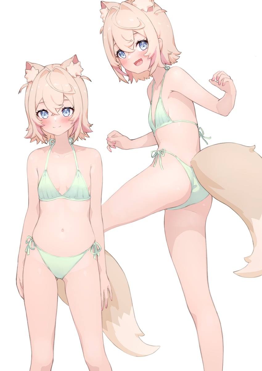 mococo abyssgard (hololive and 1 more) drawn by nezunayu