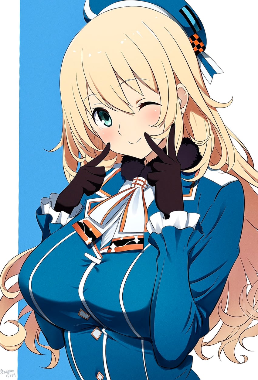 atago (kantai collection) drawn by nagare_(flow)