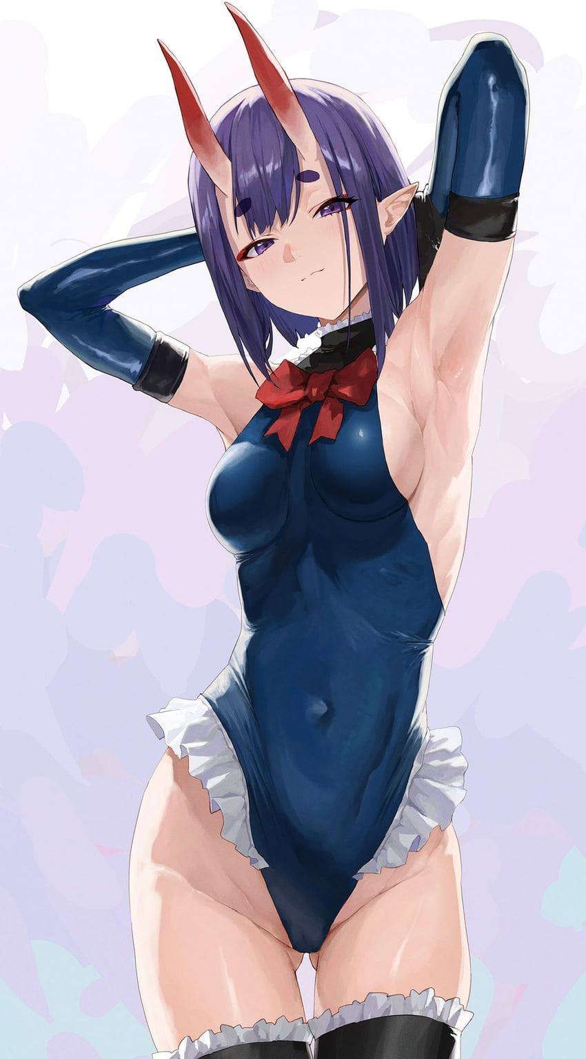 shuten douji and marie rose (fate and 2 more) drawn by taino_kou