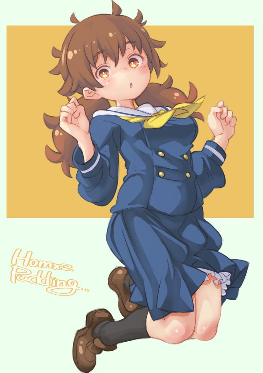 hoshi nadeshiko (shuumatsu train doko e iku?) drawn by puddinghomhom