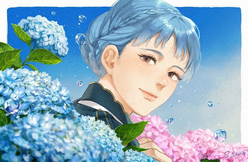 marianne von edmund (fire emblem and 1 more) drawn by sawaponu3