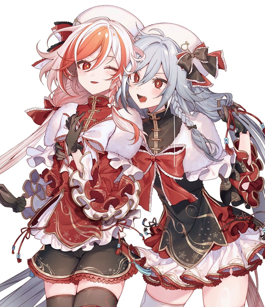 fu hua and herrscher of sentience (honkai and 1 more) drawn by takakura_aki