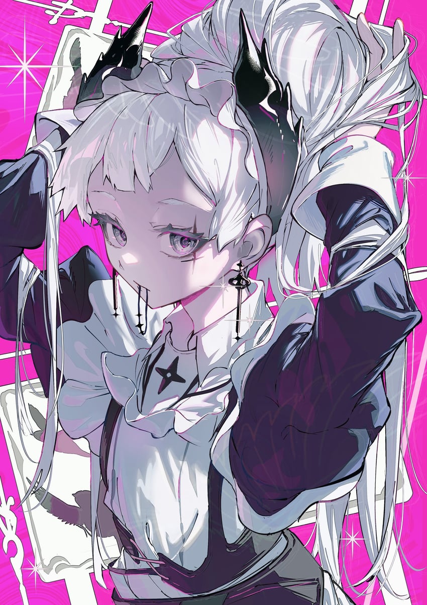 irene (arknights and 1 more) drawn by yo-ba_yo