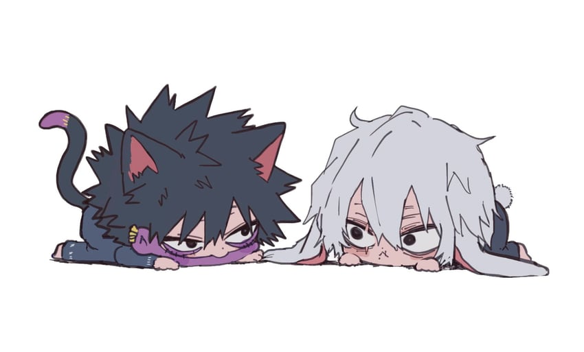 dabi and shigaraki tomura (boku no hero academia) drawn by ametaro_(ixxxzu)