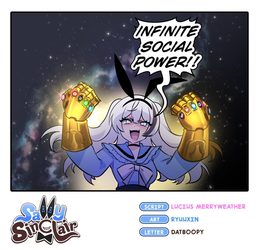 sally sinclair (original and 1 more) drawn by merryweather and ryuuxin