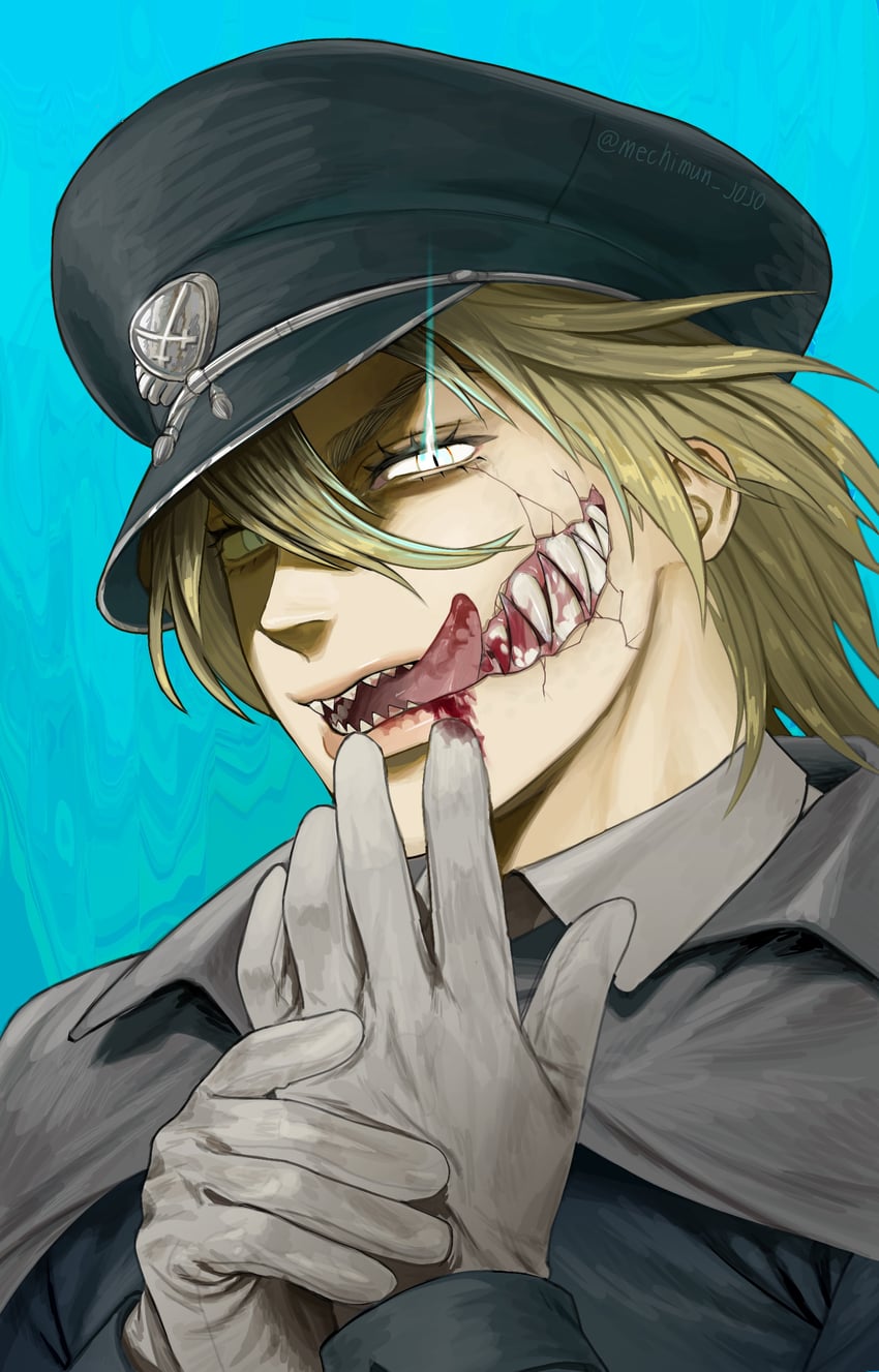 diego brando and scary monsters (jojo no kimyou na bouken and 1 more) drawn by mechimun_jojo