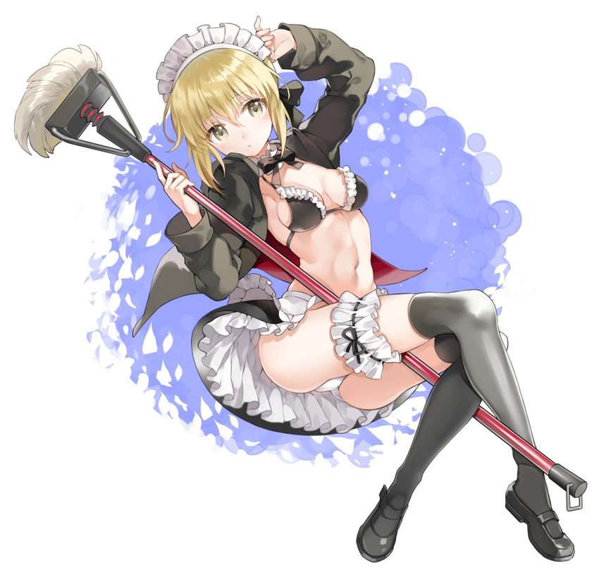 artoria pendragon and saber alter (fate and 1 more) drawn by shiosoda
