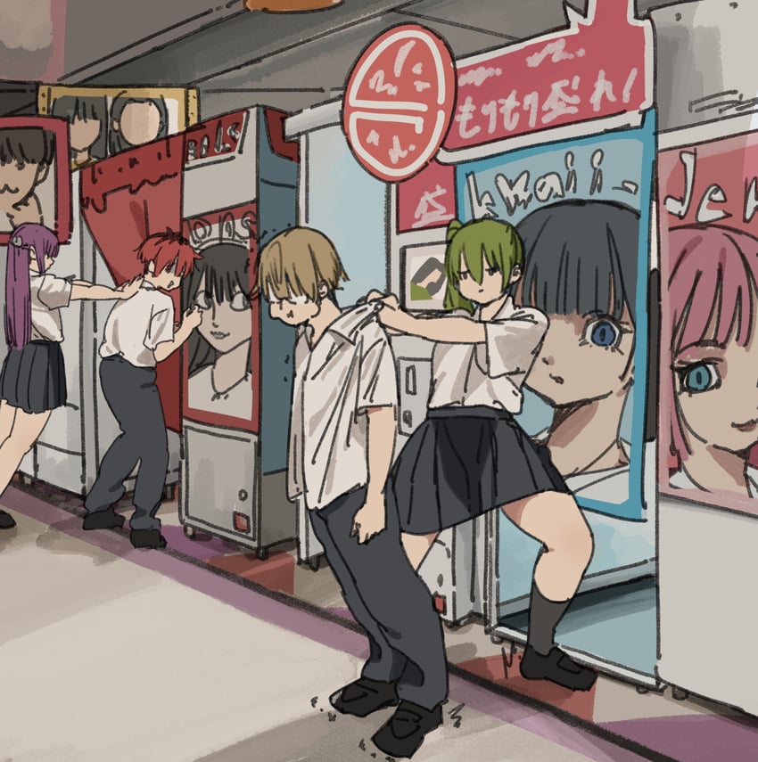 fern, ubel, stark, and land (sousou no frieren) drawn by perutore