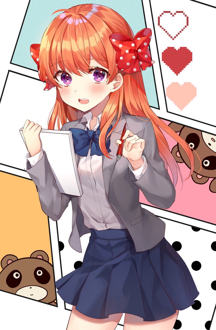 sakura chiyo (gekkan shoujo nozaki-kun) drawn by churi_(oxxchurixxo)