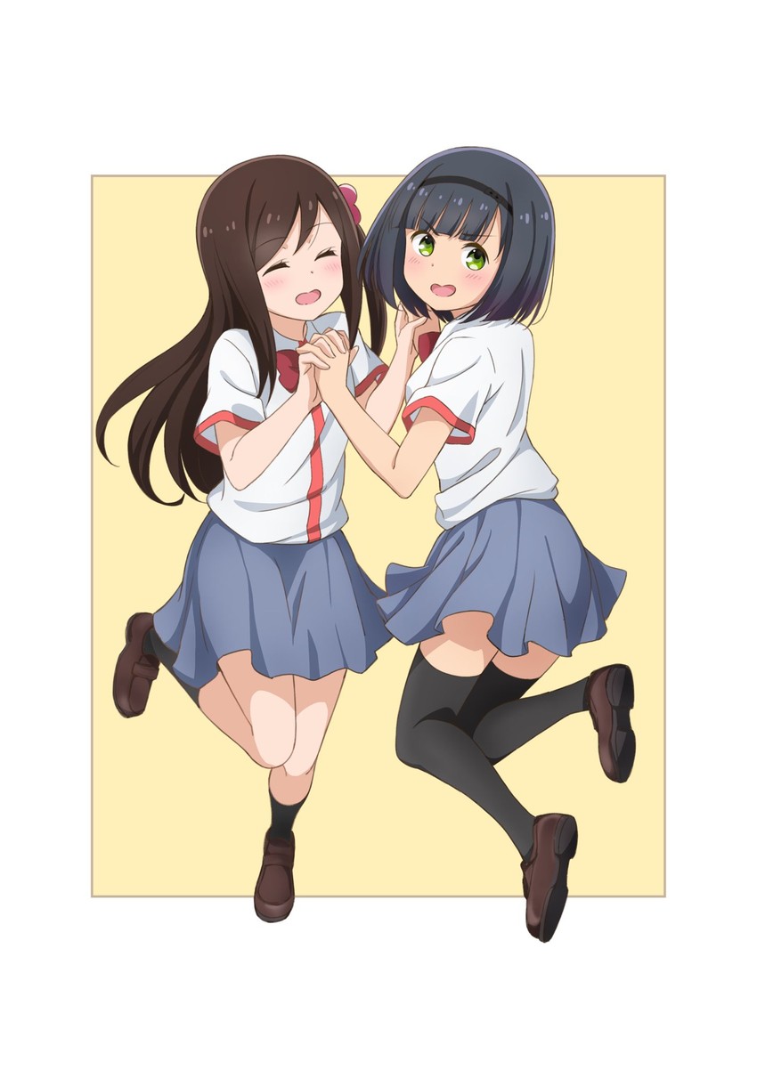 hitori bocchi and kurai kako (hitoribocchi no marumaru seikatsu) drawn by kousin