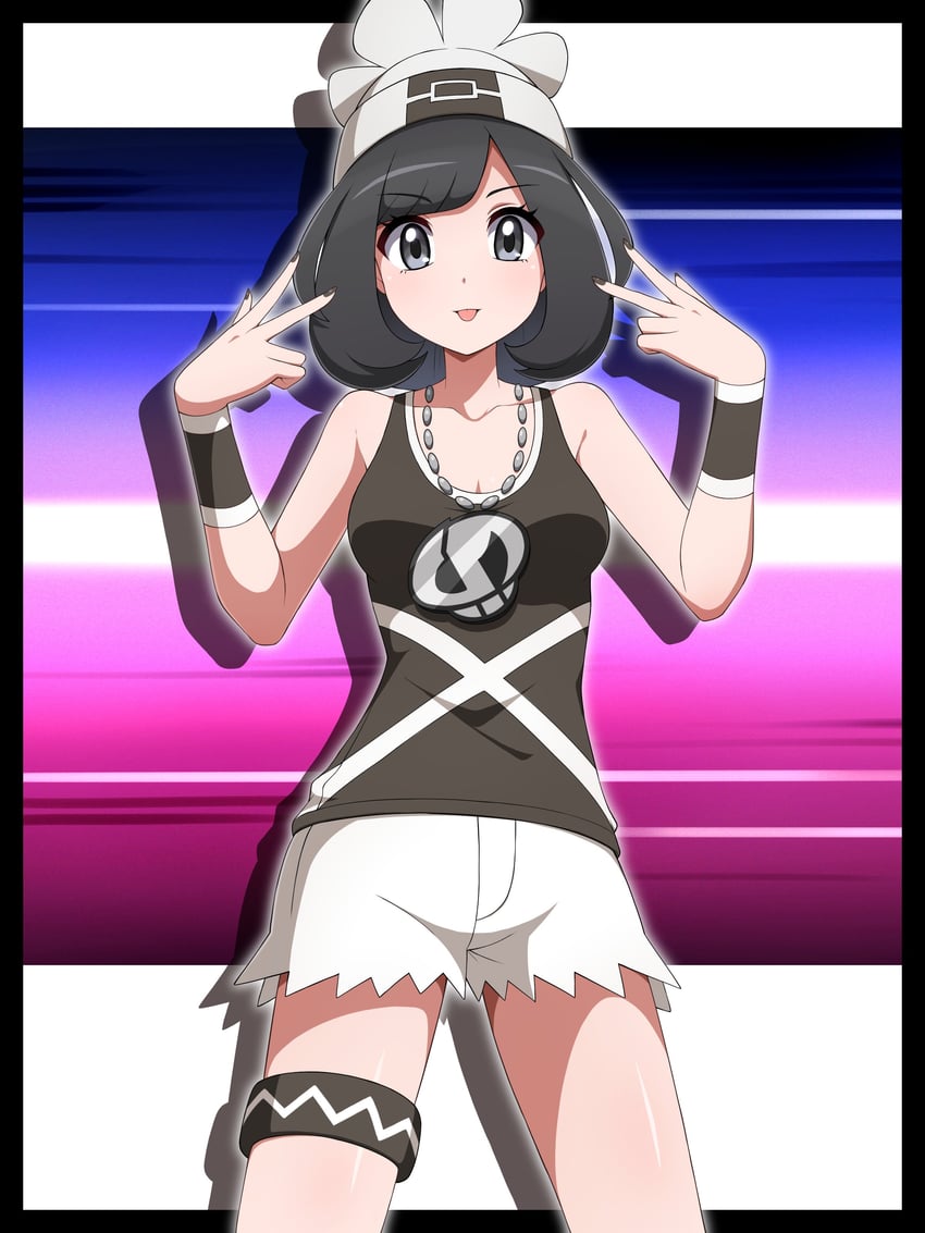 selene (pokemon and 1 more) drawn by shabana_may