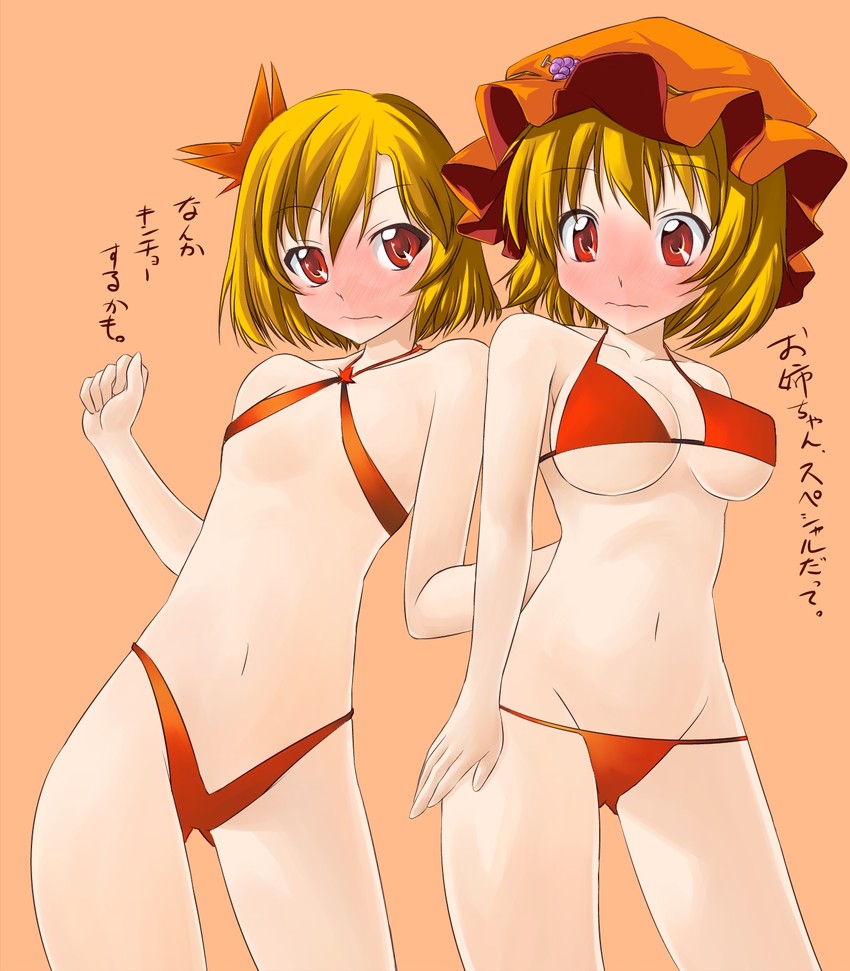 aki minoriko and aki shizuha (touhou) drawn by aneha