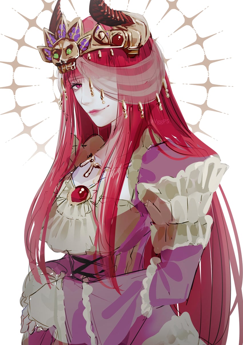 baal zebul (bayonetta and 1 more) drawn by 0pb3w