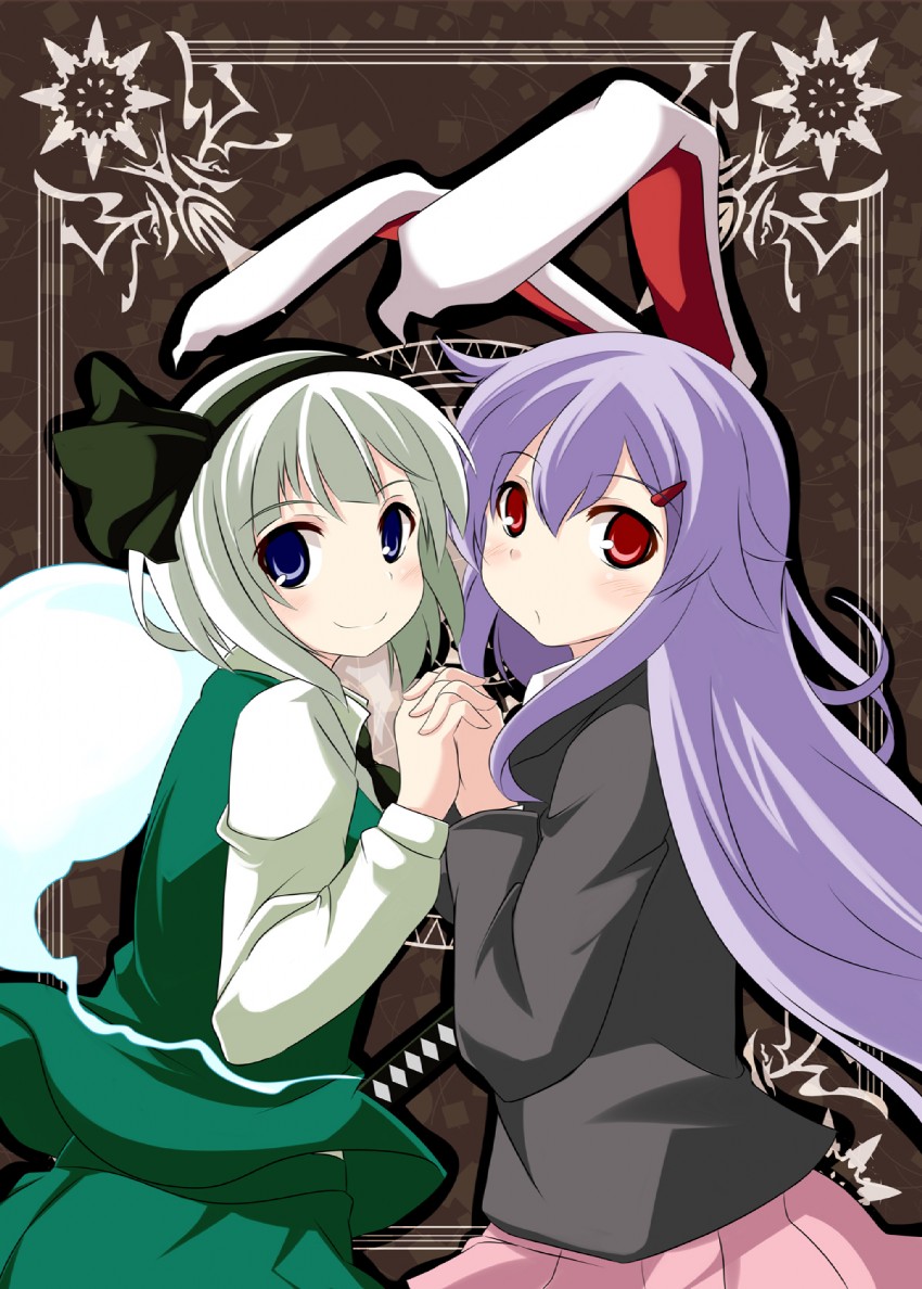 konpaku youmu and reisen udongein inaba (touhou) drawn by be_(o-hoho)