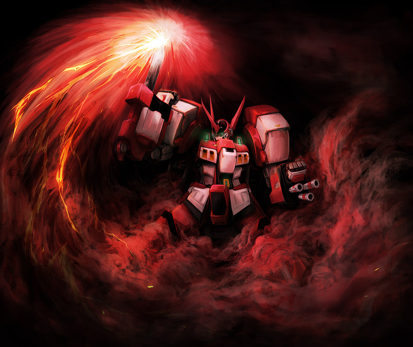 alteisen (super robot wars and 1 more) drawn by un_(le_monde-alternatif)