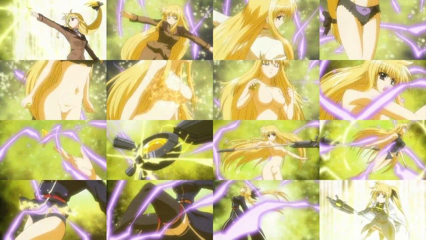 fate testarossa and bardiche (lyrical nanoha and 1 more)