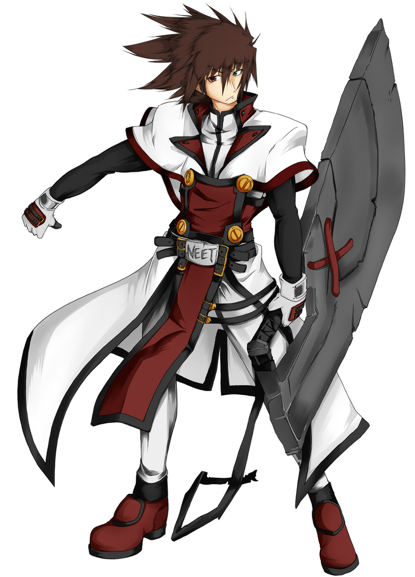 ragna the bloodedge, sol badguy, and order-sol (guilty gear and 2 more) drawn by dokkanohukukaityou
