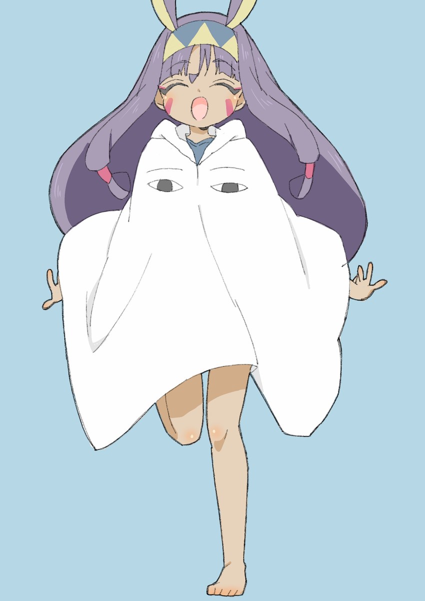 nitocris and medjed (fate and 1 more) drawn by donguri_suzume