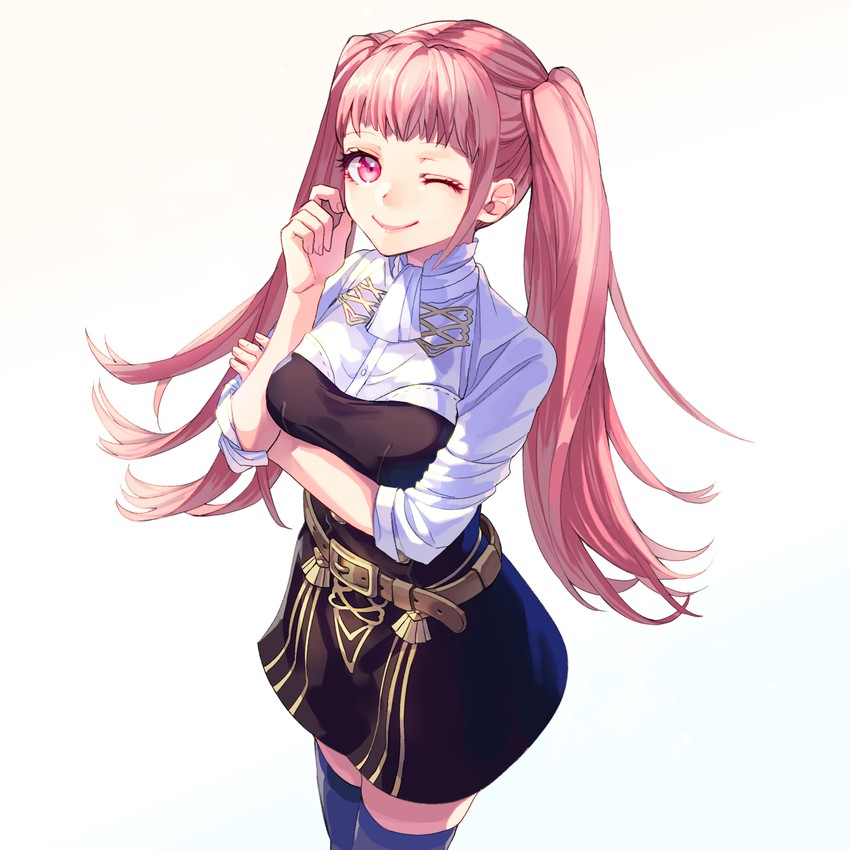 hilda valentine goneril (fire emblem and 1 more) drawn by aubrey_(kyarairo)