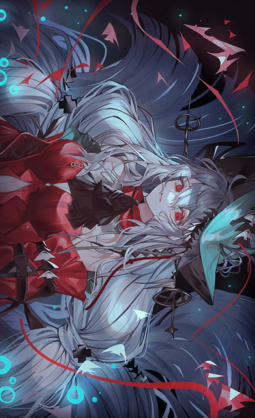 skadi and skadi the corrupting heart (arknights) drawn by chise_(cym23730)