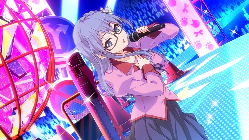 hanekawa tsubasa and maruyama akane (monogatari and 3 more)