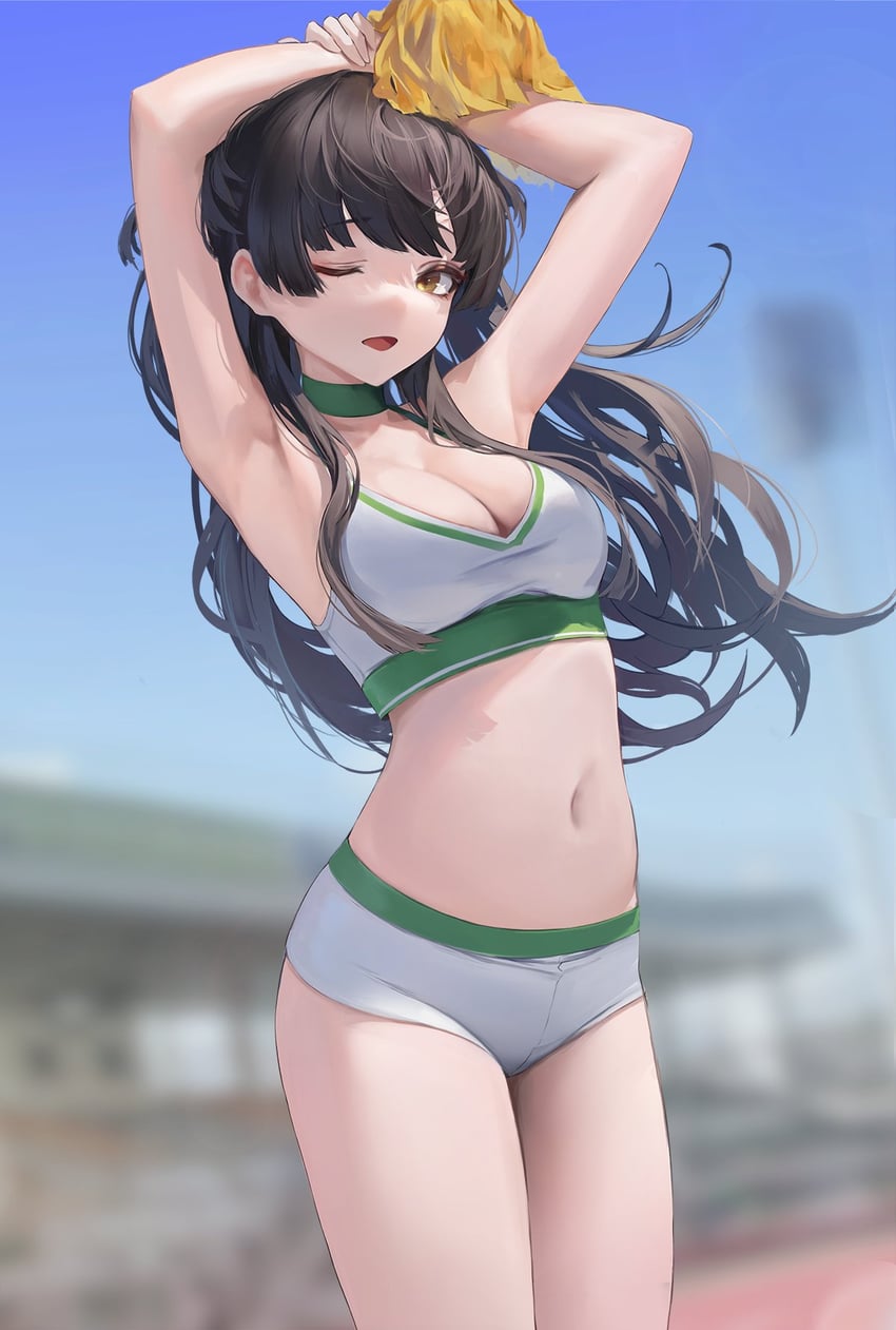 mayuzumi fuyuko (idolmaster and 1 more) drawn by leviathan_(hikinito0902)