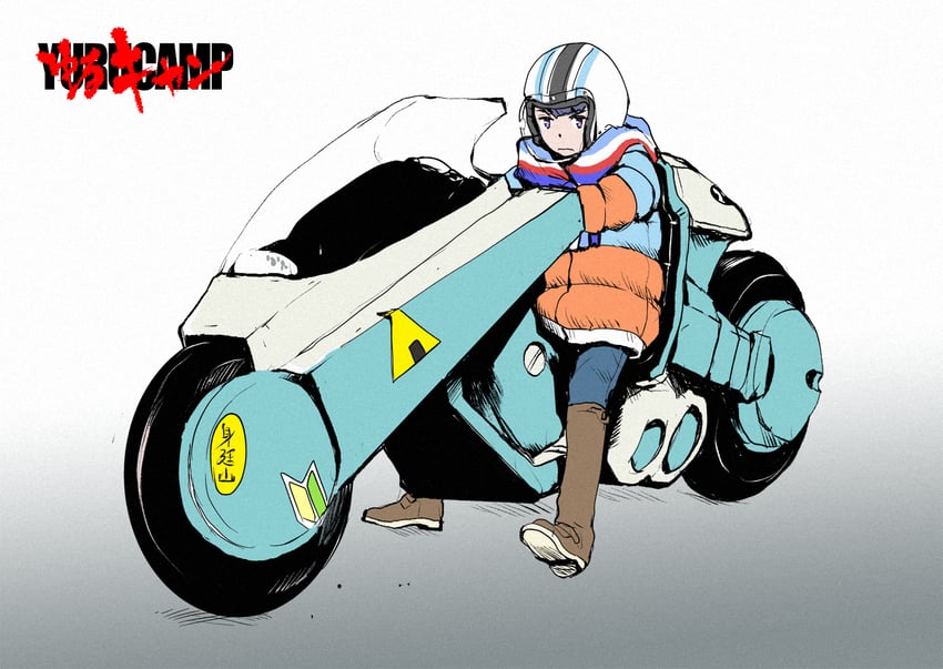 shima rin (yurucamp and 2 more) drawn by tamaoki_benkyou